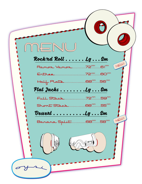 Oysi Inline Skating Chassis Black, Grey, Blue, White or Watermellon Oysius Frames