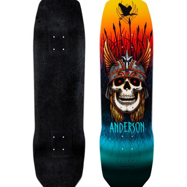 Powell Peralta Pro Andy Anderson Heron Skull Flight® Skateboard Deck - Multiple Sizes - Sale