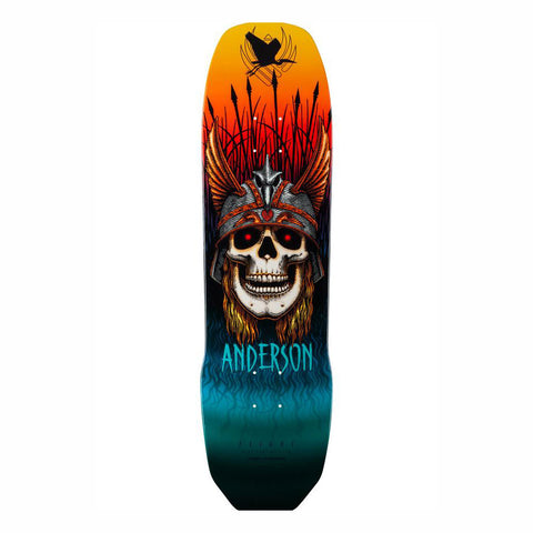 Powell Peralta Pro Andy Anderson Heron Skull Flight® Skateboard Deck - Multiple Sizes - Sale