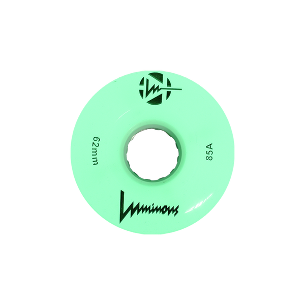 LUMINOUS Rollerskate LED QUAD Skate WHEELS 62mm (Set of 4) - Super Sale