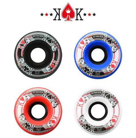 FR Street Kings Quad Wheel 62MM/82A - Multiple Colors - Set of 4