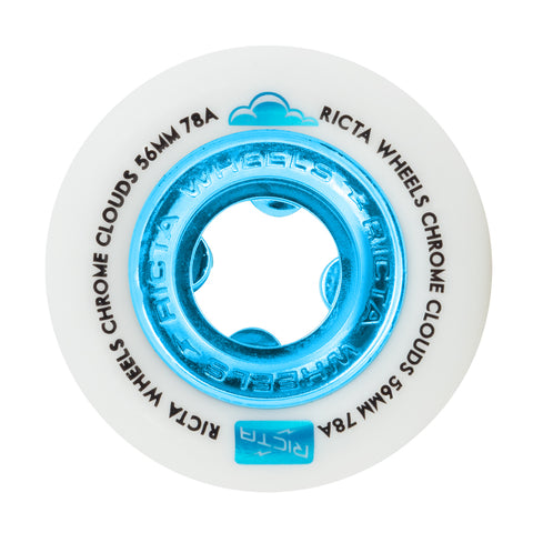 Ricta Chrome Clouds Blue 78a Wheels- Multiple Sizes