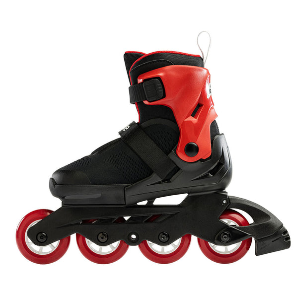 Rollerblade Microblade Free - Black/Red - Lace Free Skates