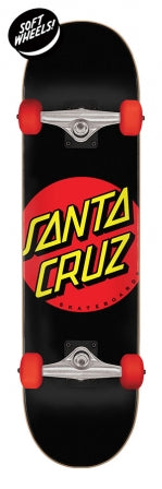 Santa Cruz Classic Dot Super Micro Skateboard Complete 7.25" x 27"