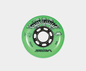 Seba Street Invaders 72mm Wheels Mulitiple Colors 4-Pack