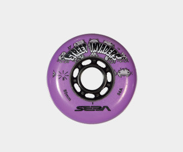 Seba Street Invaders 76mm Wheels Mulitiple Colors 4-Pack