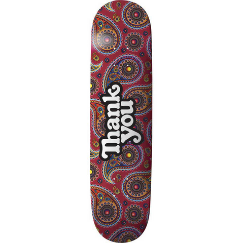 Thank You Paisley Logo Deck- Multiple Sizes