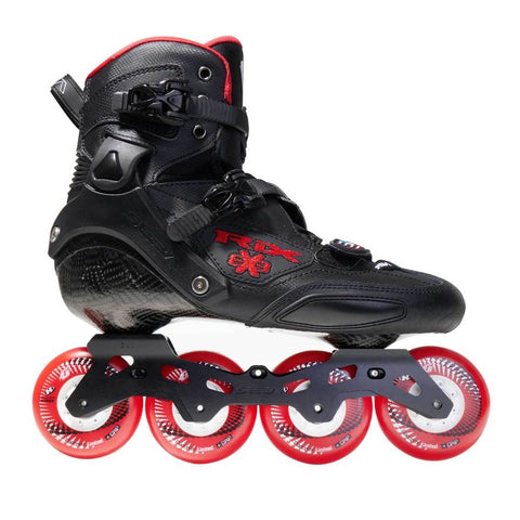 Seba Trix Pro Complete Skates Black Hyper Wheels - Size 45 Only - Super Sale