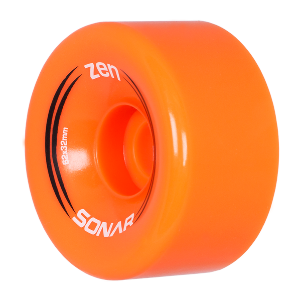 Riedell Skates Sonar Zen 62mm Outdoor Skate Wheels (Set of 4)