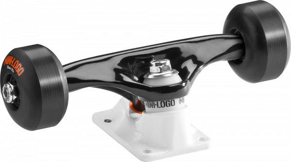 Mini Logo Ready to Roll Truck Sets: Trucks, Wheels, Bearings. Mini Logo Truck Assembly