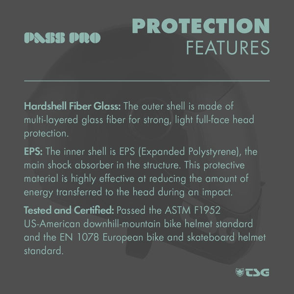 TSG Pass Pro - MATT BLACK Full Face Helmet + Bonus Visor - Sale