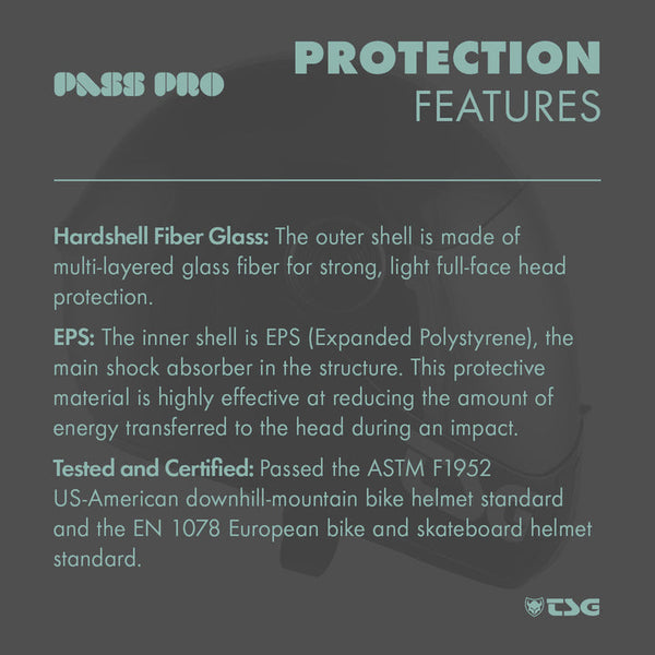 TSG Pass Pro - Matt Fatigue Green - Full Face Helmet + Bonus Visor - Sale