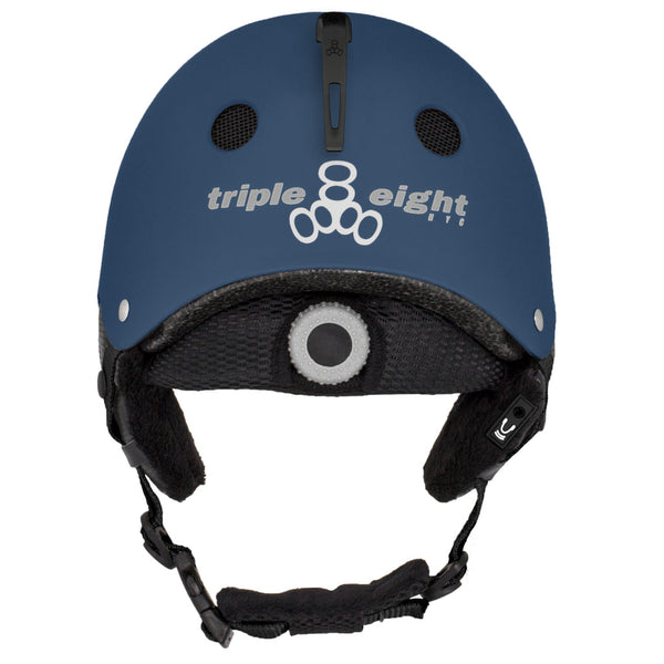Triple 8 - HALO - Certified Ski or Snowboard SNOW HELMET - Navy