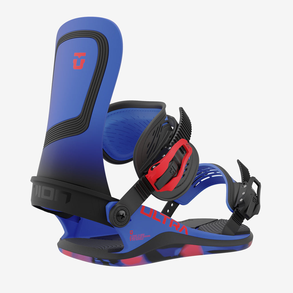 スノーボード Union Ultra board Bindings UNION Ultra Snowboard Bindings - Deep Blue 2024 - Size S or M Only