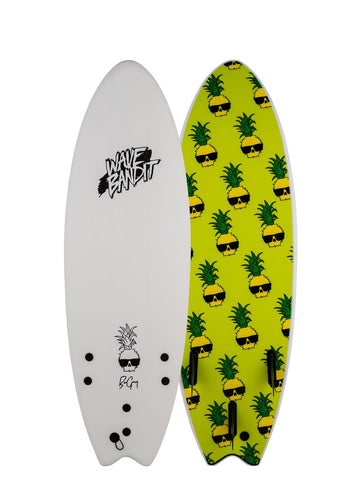Wave Bandit 5'6" Performer X Ben Gravy (Tri Fin) - Sale