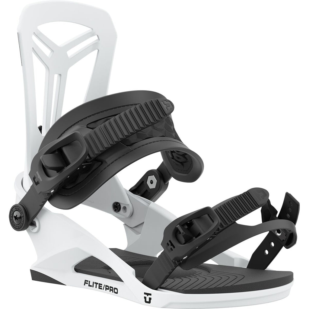 UNION Flite Pro Snowboard Binding - 2024 - White - Size S, M or L 