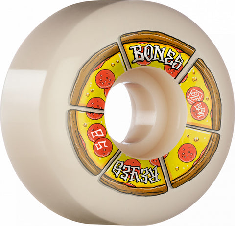 Bones PRO SPF Skateboard Wheels Reyes Pipin Hot 56mm V6 Wide-Cut 99a 4pk