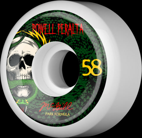 Powell Peralta McGill Skull and Snake Wheel 58mm PF-4 Pack