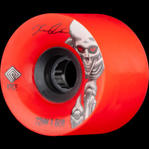 Powell Peralta Pro Kevin Reimer Skateboard Wheels 72mm 80A 4pk Red - Sale