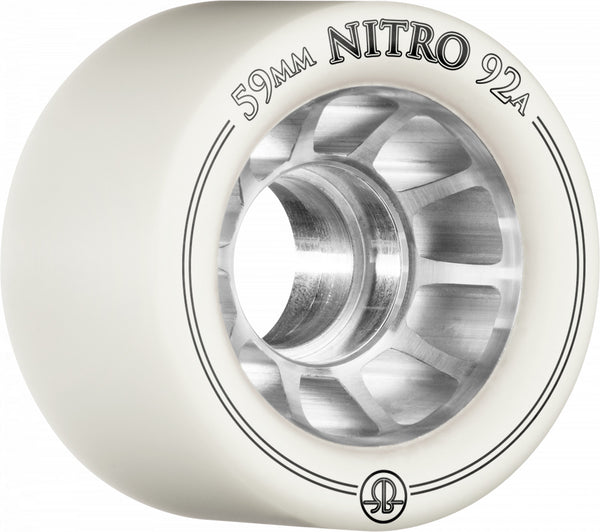 Rollerbones Nitro Wheel 59mm x 92a 8pk White
