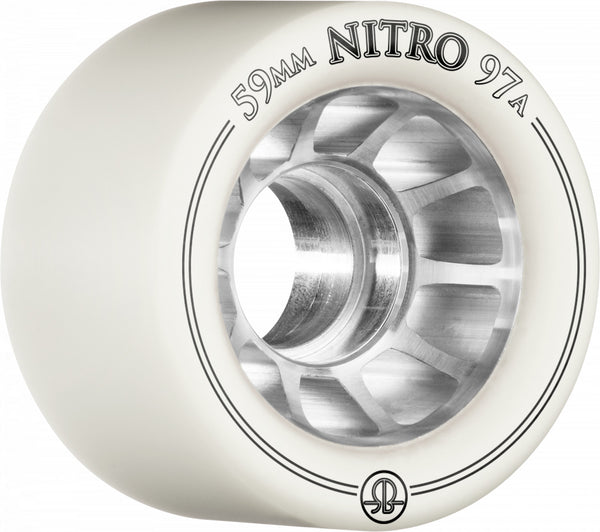 Rollerbones Nitro Wheel 59mm x 97a 8pk White