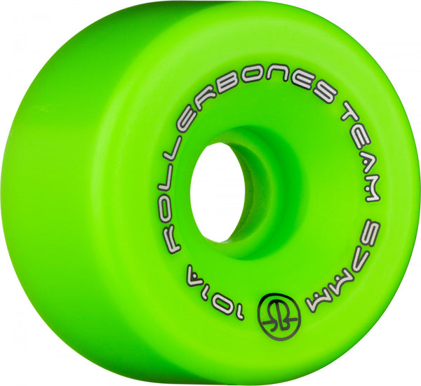 Rollerbones Team Logo 57mm 101A 8pk Green