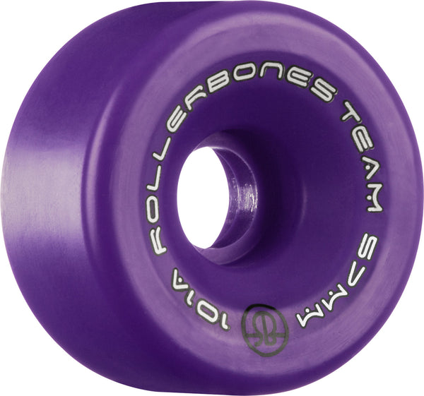 Rollerbones Team Logo 57mm 101A 8pk Purple