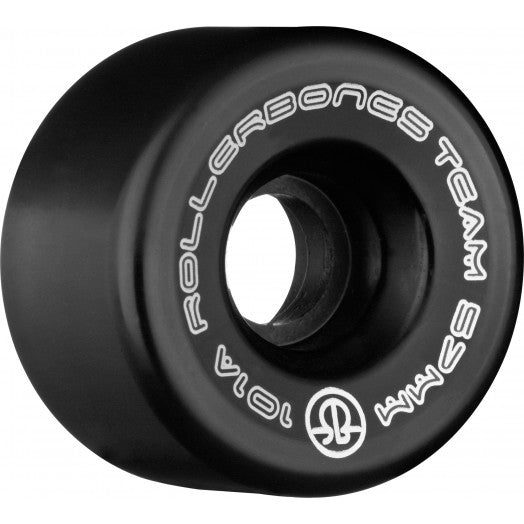 Rollerbones Team Logo 57mm 101A 8pk Black