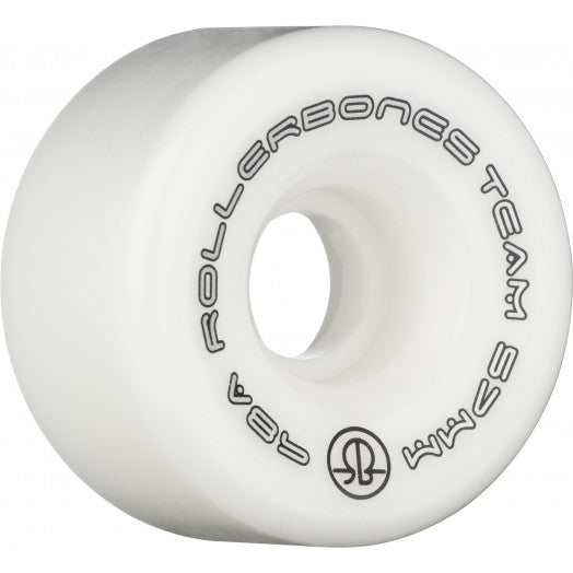 Rollerbones Team Logo 57mm 98A 8pk White
