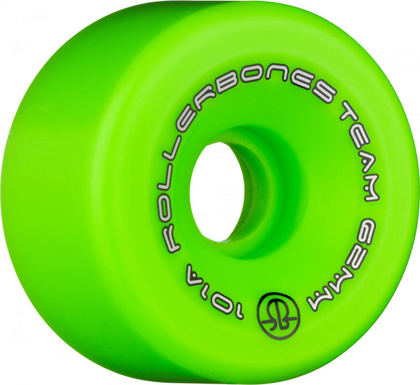 Rollerbones Team Logo 62mm 101A 8pk Green