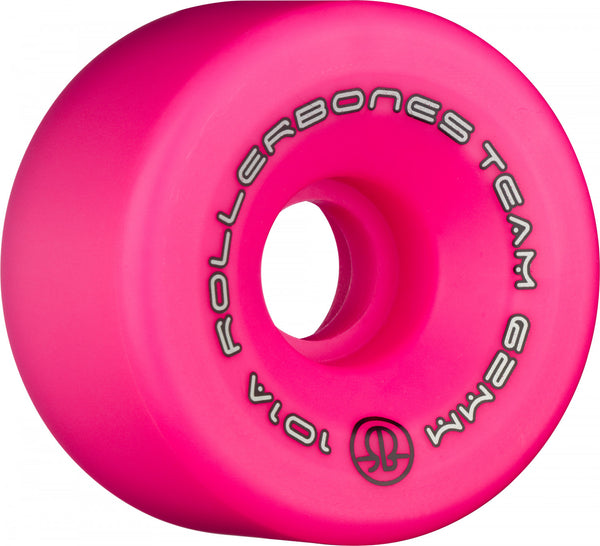 Rollerbones Team Logo 62mm 101A 8pk Pink