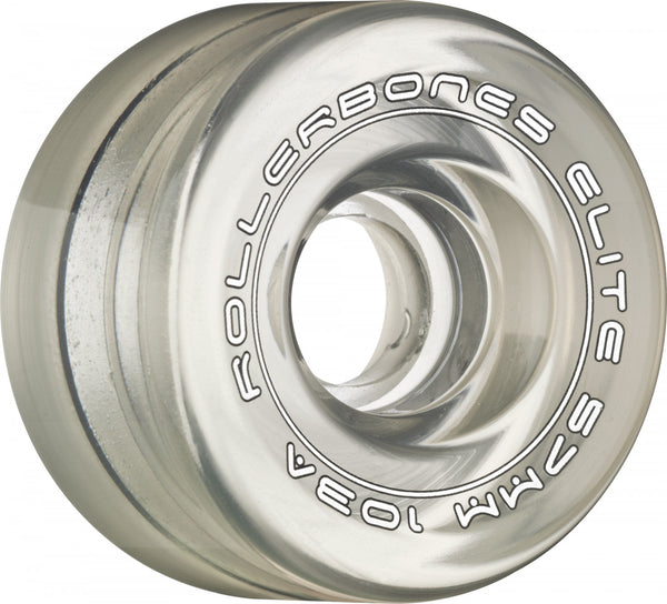 Rollerbones Art Elite Competition Wheels 57mm 103A 8pk Clear