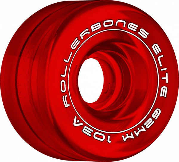 Rollerbones Art Elite Competition Wheels 62mm 103A 8pk Red
