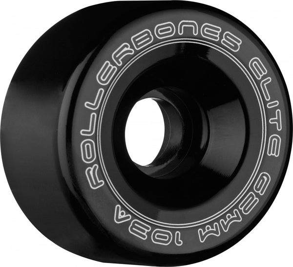 Rollerbones Art Elite Competition Wheels 62mm 103A 8pk Black