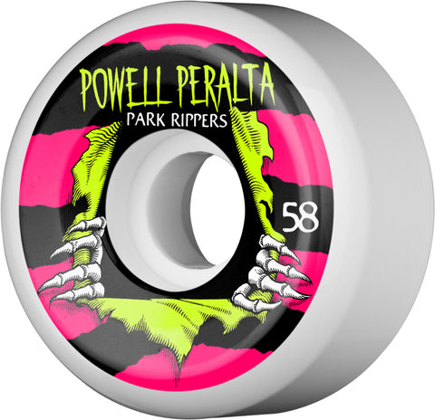 Powell Peralta Ripper 2 Skateboard Wheels 58mm 104A 4pk