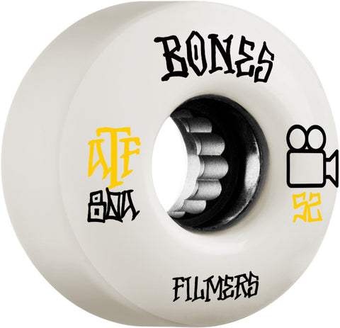 BONES WHEELS ATF Skateboard Wheels Filmers 80A 4pk - Sale