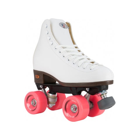Riedell Angel 111 Outdoor Roller Skate Set - White