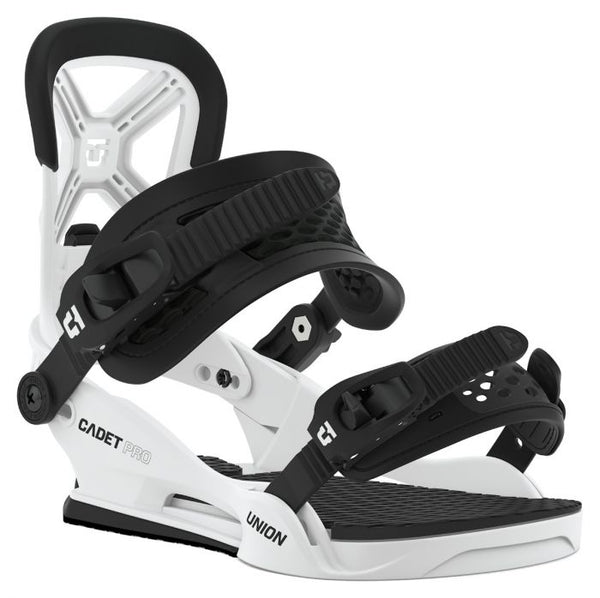Union Cadet Pro Youth Snowboard Bindings White - Size M 5-8 Only - Sale