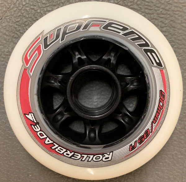 Rollerblade Supreme Wheels 90mm 8-Pack- Multiple Colors
