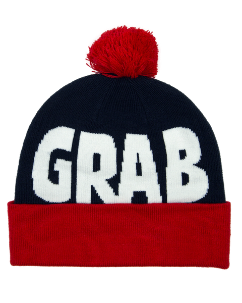 Crab Grab Pom Beanie
