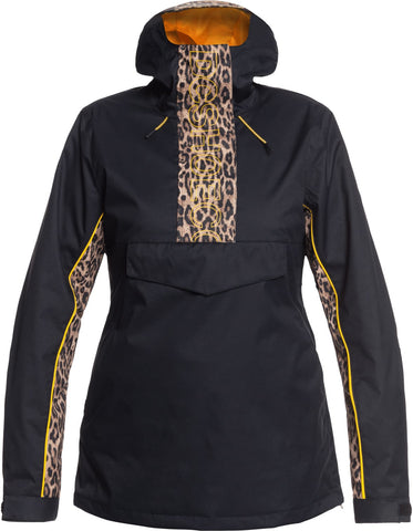 DC Envy Anorak Women's Snowboard Jacket - Leopard Fade - Size XS or S Only - Sale