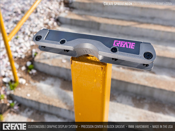 Create Originals *NEW* "Custom Graphic" OG Frames GRAY vs BLCK CAMO SPROUT