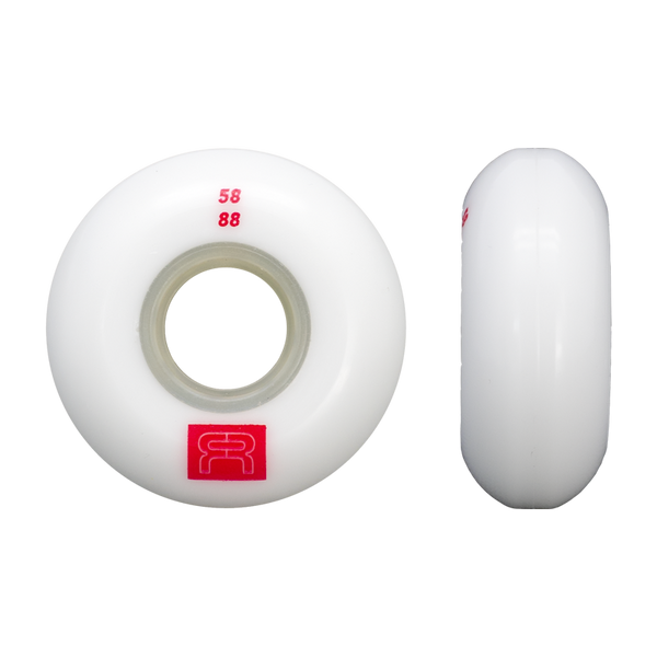 FR - The Rec Street Wheels 88A - 58mm-65mm Multiple Sizes - 4-Pack