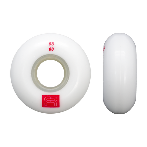 FR - The Rec Street Wheels 88A - 58mm-65mm Multiple Sizes - 4-Pack