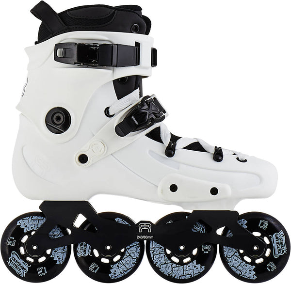 FR FR1 80 White Complete Skates - 2020 - Super Sale