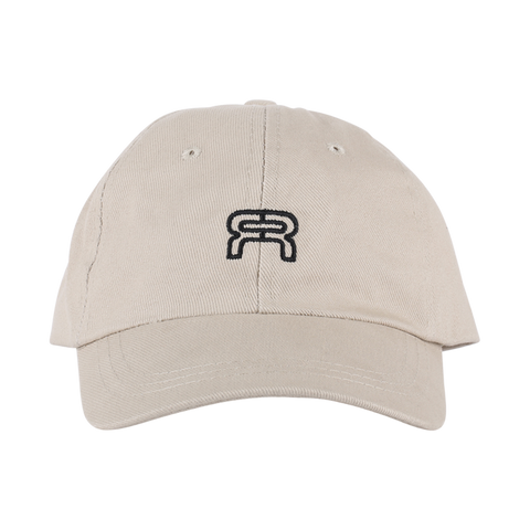 FR - CLASSIC LOGO 6P CAP - FR Dad Cap - 6 Pannel - Natural