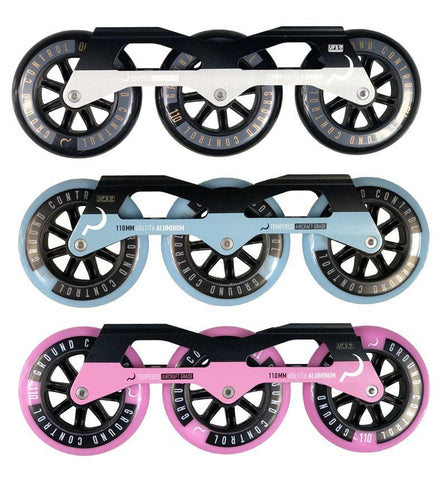 Ground Control 110mm V3 inline frames Complete r2r Frameset - GC FSK V3 Complete Frame 110mm - Sale