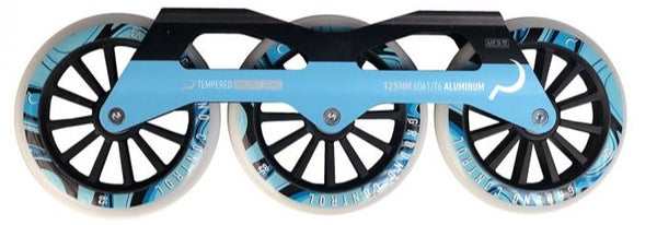 Ground Control GC Tri Skate FSK V3 Complete Frame 125mm - Ready to Roll Frame Set