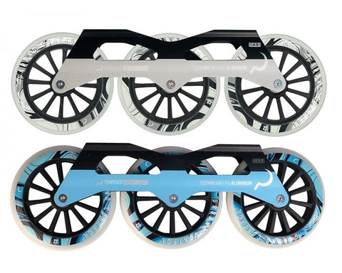 Ground Control GC Tri Skate FSK V3 Complete Frame 125mm - Ready to Roll Frame Set