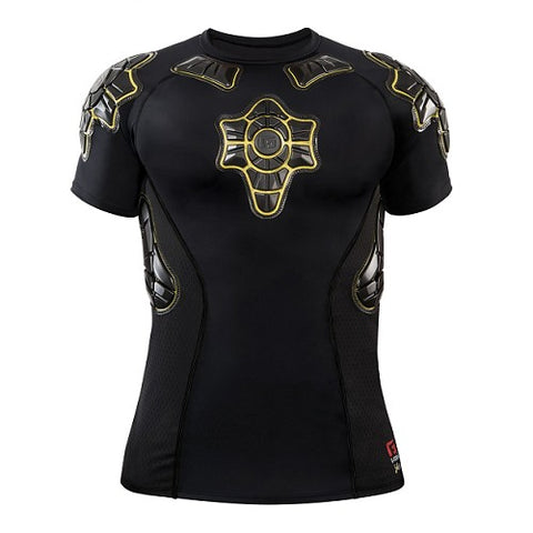 G-Form Pro-X Compression Shirt Men's - Black/Yellow - Size Large Only - Sale